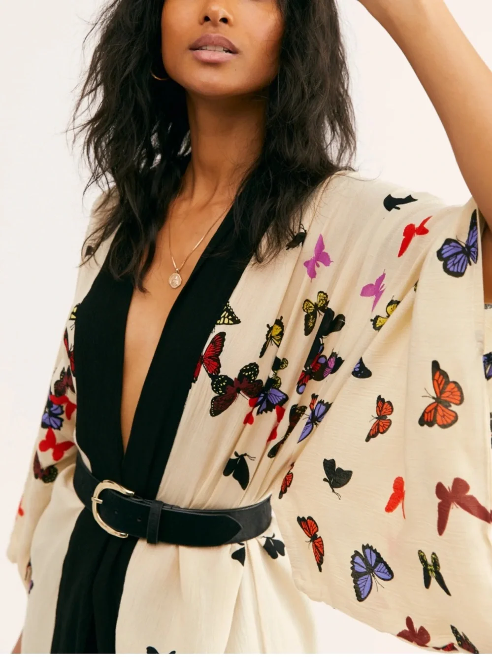 Free People Butterfly Kimono